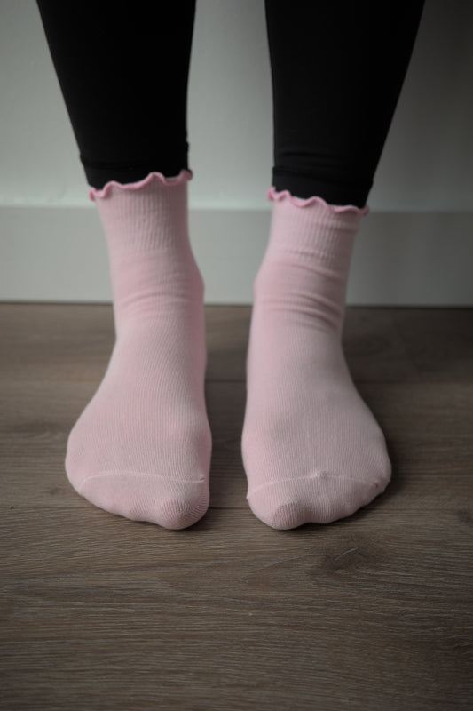 Bubblegum Pink Socks