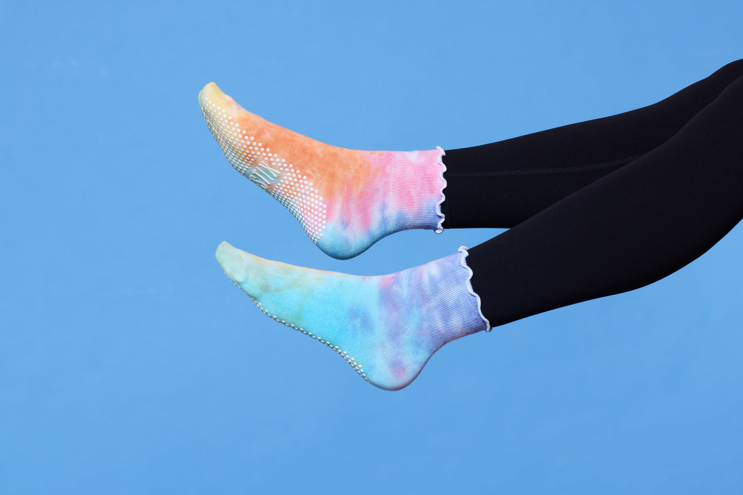 Tie Dye Grip Socks