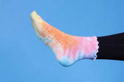 Tie Dye Grip Socks