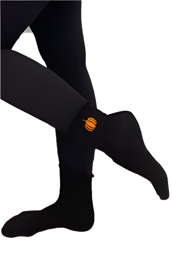 Pumpkin Grip Socks